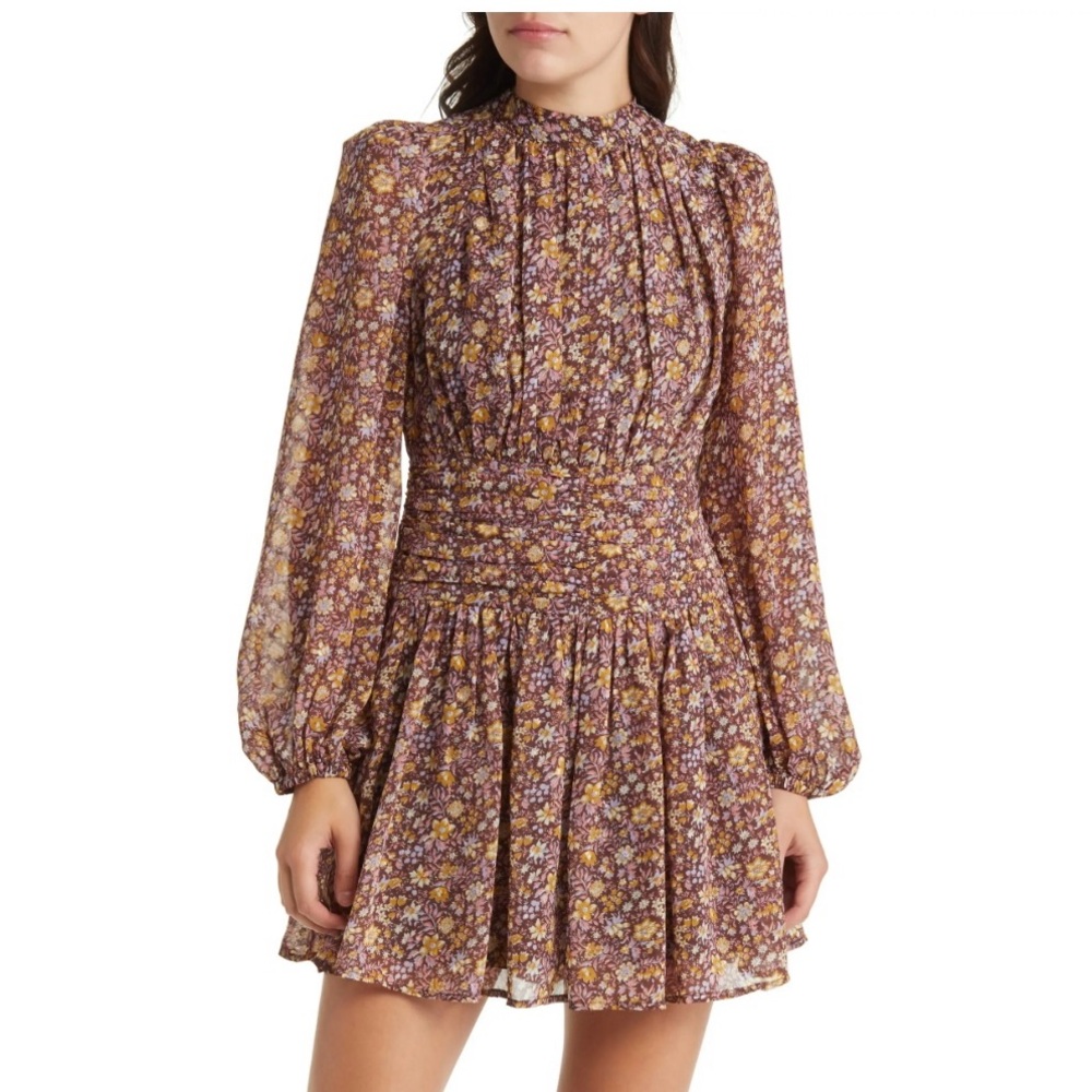 Floral Print Women's Dress